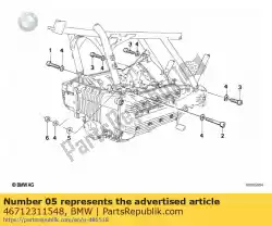 Ici, vous pouvez commander le cale - 1,25mm auprès de BMW , avec le numéro de pièce 46712311548: