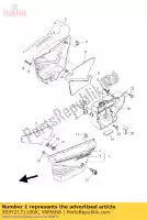 3S9Y2171100X, Yamaha, pokrywa, strona 1 yamaha yb 125 2008, Nowy