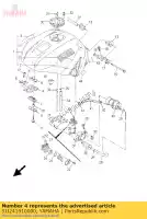 5JJ241910000, Yamaha, wspornik, zbiornik paliwa 1 yamaha yzf r 1000 2000 2001, Nowy