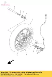 Aquí puede pedir aceite de foca de Yamaha , con el número de pieza 5RB2511B0000: