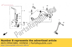 Aquí puede pedir eje, pivote de freno de Honda , con el número de pieza 46513MAC680: