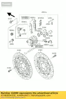 4108000455E, Kawasaki, disc,fr,gold+disc-silver kawasaki zr7  f s zr zephyr d 7 7s 750 , New