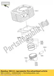 Aquí puede pedir motor de compensación de cilindros de Kawasaki , con el número de pieza 981110041: