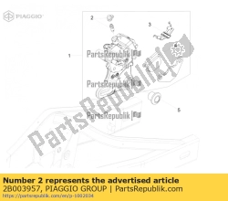 Aprilia 2B003957, Bleeder kit, OEM: Aprilia 2B003957