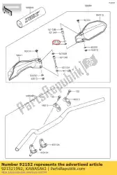 Aquí puede pedir collar, 6. 5x10. 5x9. 3 de Kawasaki , con el número de pieza 921521992: