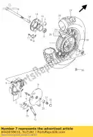 6440038810, Suzuki, Conjunto de sapata de freio suzuki vs vz 600 750 800 1985 1986 1987 1988 1992 1993 1994 1995 1996 1997 1998 1999 2000 2001 2002 2003 2004 2005, Novo