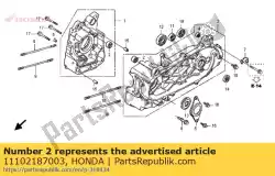 Ici, vous pouvez commander le bague, caoutchouc de suspension de moteur auprès de Honda , avec le numéro de pièce 11102187003: