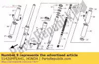 51420MFEA41, Honda, caso, r. inferior honda vt 750 2010 2011 2012, Novo