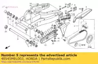 40545MEL003, Honda, joint, chaîne de transmission (zj) (daido) honda cbr 1000 2004 2005 2006 2007, Nouveau