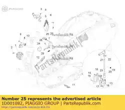 Qui puoi ordinare bike finder - apertura del sedile da Piaggio Group , con numero parte 1D001082: