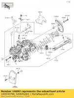 140930788, Kawasaki, 01 copertina, sinistra kawasaki  800 2019 2020 2021, Nuovo