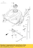 6811030G00ATP, Suzuki, ensemble de ruban, carburant t suzuki gsx r 750 2004, Nouveau