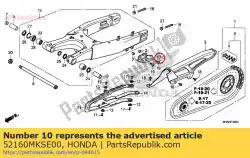 Here you can order the guard chain from Honda, with part number 52160MKSE00: