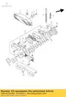 3591616G00, Suzuki, coussin suzuki vz 800 2005 2006 2007 2008 2009, Nouveau