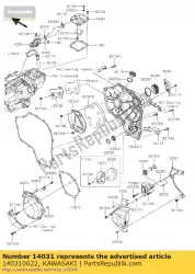 Aquí puede pedir generador de cubierta zx1000yjf de Kawasaki , con el número de pieza 140310622: