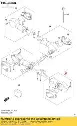 Qui puoi ordinare gruppo lampada fr da Suzuki , con numero parte 3560208JA0: