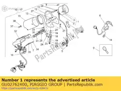 Aqui você pode pedir o velocímetro mph borletti em Piaggio Group , com o número da peça GU02762400: