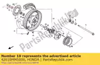 42610MM5000, Honda, transportador de roda dentada honda cbr 1000 1987 1988, Novo