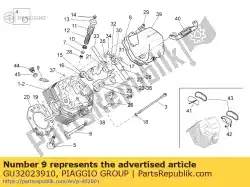 Here you can order the breather union on head from Piaggio Group, with part number GU32023910: