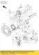 Holder-comp-caliper,rr zr750pb Kawasaki 430440040