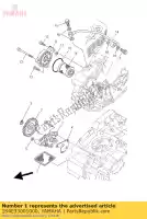 1S4E33001000, Yamaha, conjunto de bomba de óleo yamaha ybr 250 2007 2009, Novo