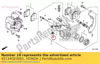 45134GE3601, Honda, plug, dust honda cr  r rb crf f r2 trx ex cr80r cr80rb lw sw trx300ex fourtrax trx400ex trx250ex sporttrax sportrax cr85rb cr85r crf150rb crf150r trx250x trx420fa rancher at trx420fe 4x4 es rancer trx500fe foretrax foreman trx420fa2 trx420fa6 trx420fm1 trx420fm2 trx, New