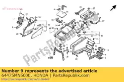 Ici, vous pouvez commander le sortie assy., l. Air chaud auprès de Honda , avec le numéro de pièce 64475MN5000: