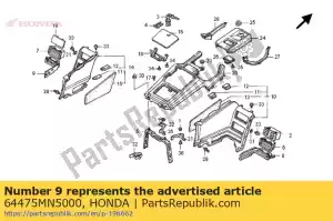 honda 64475MN5000 sortie assy., l. air chaud - La partie au fond