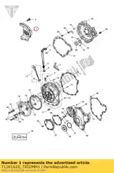 Tutaj możesz zamówić pokrywa ko? A ? A? Cuchowego od Triumph , z numerem części T1261020:
