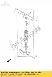 Here you can order the guide, spring 1 from Yamaha, with part number 5DH222140000: