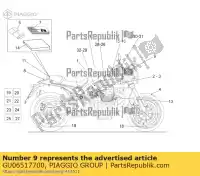 GU06517700, Piaggio Group, name plate 