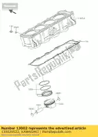 130020022, Kawasaki, pin-piston zr750l7f kawasaki z 750 800 2007 2008 2009 2010 2011 2012 2013 2014 2015 2016, New