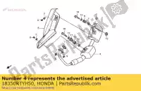 18350KTYH50, Honda, pas de description disponible honda cbr 125 2011 2012 2013, Nouveau