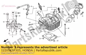 Honda 12205KSP305 guide, in.valve (o - Dół