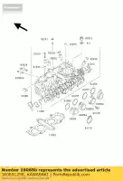 160651258, Kawasaki, suporte-carburador, # 3 zr750-c2 kawasaki gt zephyr zr 750 1992 1993 1994 1995 1996 1997 1999 2001 2003, Novo