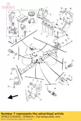 Ici, vous pouvez commander le bobine d'allumage assy auprès de Yamaha , avec le numéro de pièce 3P6823100000: