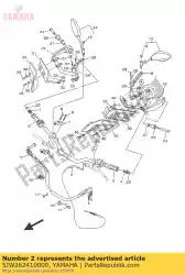 Qui puoi ordinare impugnatura (sinistra) da Yamaha , con numero parte 5JW262410000: