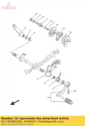 Here you can order the nut from Yamaha, with part number 901700880300: