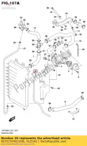 suzuki 093525090100B slang, 5x9x2000 - Onderkant