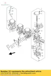 Ici, vous pouvez commander le ajusteur auprès de Suzuki , avec le numéro de pièce 1327919F10: