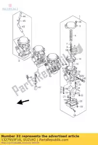 suzuki 1327919F10 ajusteur - La partie au fond