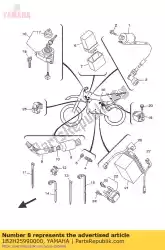 Ici, vous pouvez commander le couvercle, connecteur auprès de Yamaha , avec le numéro de pièce 1B2H25990000: