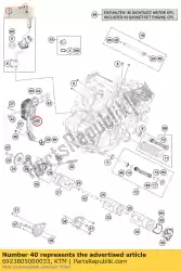 oliekoeler cpl. Van KTM, met onderdeel nummer 6923805000033, bestel je hier online: