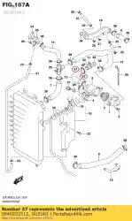 Here you can order the clamp from Suzuki, with part number 0940232512: