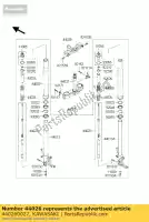 440260027, Kawasaki, forcella a molla kawasaki zx10r ninja c  zx 10rr 1000 , Nuovo