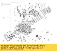 857030, Piaggio Group, muelle válvulas. desc. aprilia  ksua0 rs 660 abs (apac) rsv4 tuono tuono 660 (apac) zd4ksa00, zd4kvh, zd4ksg zd4ksue0 zd4xba00 zd4ztpiag 660 1000 2009 2010 2011 2020 2021 2022, Novo