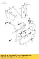 1785520H00, Suzuki, mangueira, condução suzuki ux 125 150 2008 2010 2011, Novo