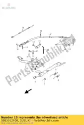 Tutaj możesz zamówić komp. Kablowa, stop od Suzuki , z numerem części 5883012F00:
