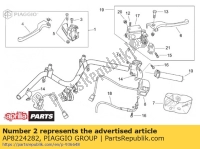 AP8224282, Aprilia, Lh licht sel. met bedrading, Nieuw