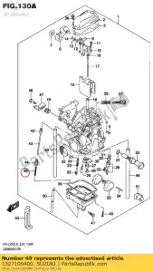 Suzuki 1327109400 primavera - Lado inferior